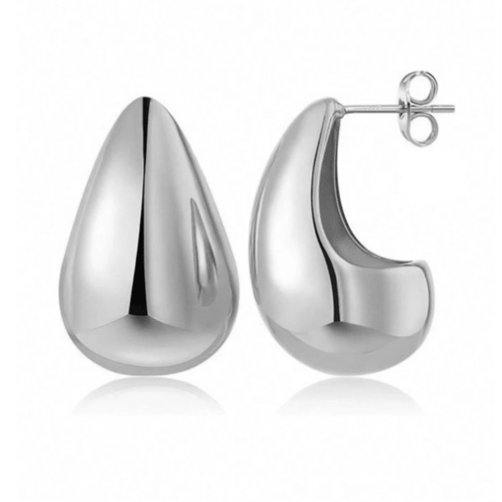 Bottega “Inspired” Teardrop Earrings.